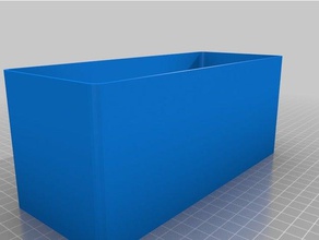 mi personalizados paramétrico de la caja los contenedores personalizado 3d print model - Mito3D