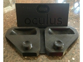 oculus touch stand games rift cv1 3d print model - Mito3D