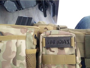 molle name tag sport & im freien airsoft Zubehör airsoft-Anlage molle-tag web webb Namenstag name-tag xdr4g0nx 3d print model - Mito3D