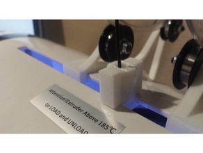 robo 3d Kare artı filament filtre kapalı baskı 3d print model - Mito3D