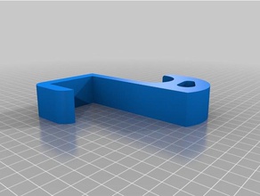 shelf u hook household customized 3d print model - Mito3D
