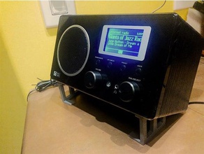 radio cavalletto arredamento 3d print model - Mito3D