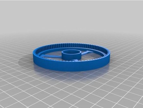 la souche de vague des engins courroie distribution l'ingénierie 3d print model - Mito3D