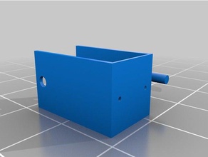 fácil soporte de bobina Impresora 3d accesorios el filamento la titular simple 3d print model - Mito3D