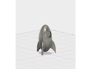 light speed industries rocket 3d printing 3d print model - Mito3D