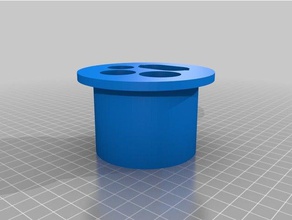 remixed kangertech cup holder kanger subox mini vape stand station 3d print model - Mito3D