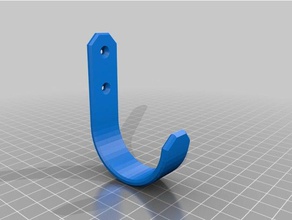 barbell wallhanger organization customized 3d print model - Mito3D