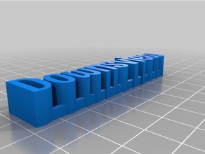 downsview Skulpturen kundengebundene 3d print model - Mito3D