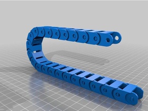 20mm width cable chain 3d printer parts customized 3d print model - Mito3D