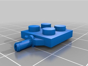 lego roda 3d-drucken 3d print model - Mito3D