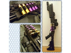 fai da te lato sella airsoft pps m870 utensili & caselle fucile caccia 3d print model - Mito3D