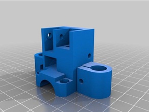 redesigned parts hypercube 3d printer 3d print model - Mito3D