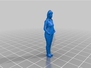 ferial de scan 3d personnes Numérisation figure l'homme structure sesnor femmes 3d print model - Mito3D