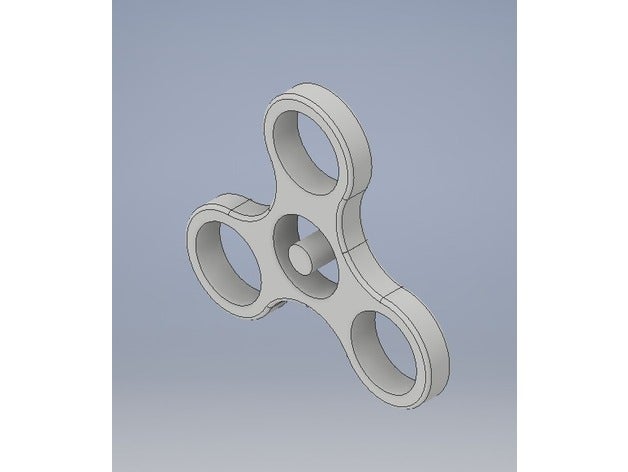 mano spinner gadget 3D print model - Mito3D