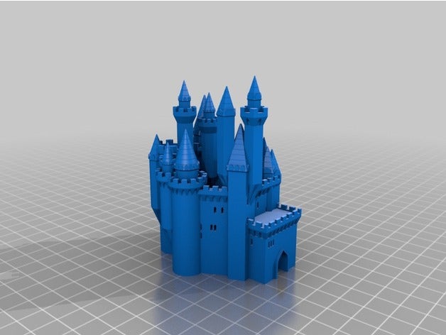 meine angepasste grand castle generator Gebäude & Strukturen kundengebundene 3D print model - Mito3D