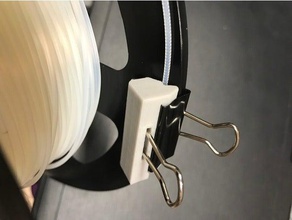 clip de la carpeta filamentos bobinas Impresora 3d accesorios filamento 3d print model - Mito3D