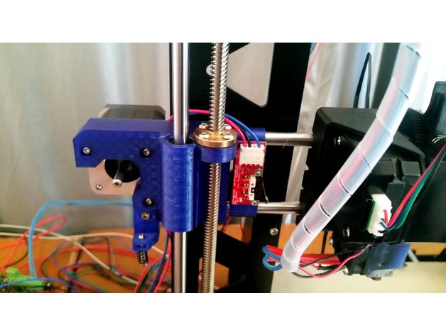 p3steel lead screw x-axis ends modified toolson's -kaitek 3d printer parts 3D print model - Mito3D