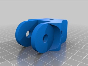 reforzado en línea de la horquilla soporte tripteron Impresora 3d las piezas 3d print model - Mito3D
