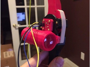 laser tag bow mechanical toys arduino pro mini electronics gadget 3d print model - Mito3D