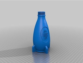 fallout 4 nuka dark twisted tampa de garrafa adereços cola escuro mundo 3d print model - Mito3D