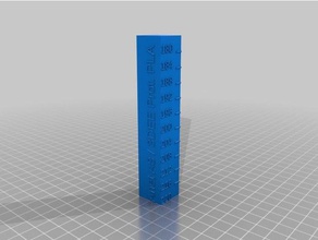 anet a8 3dee prototipos pla calor de la torre La impresión en 3d las pruebas personalizado 3d print model - Mito3D