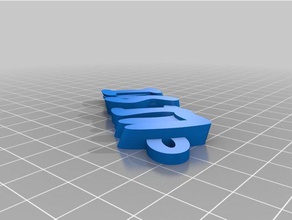 luismi llaveros personalizado 3d print model - Mito3D