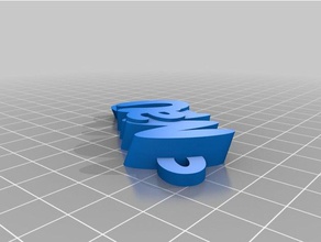 mariluz llaveros personalizado 3d print model - Mito3D