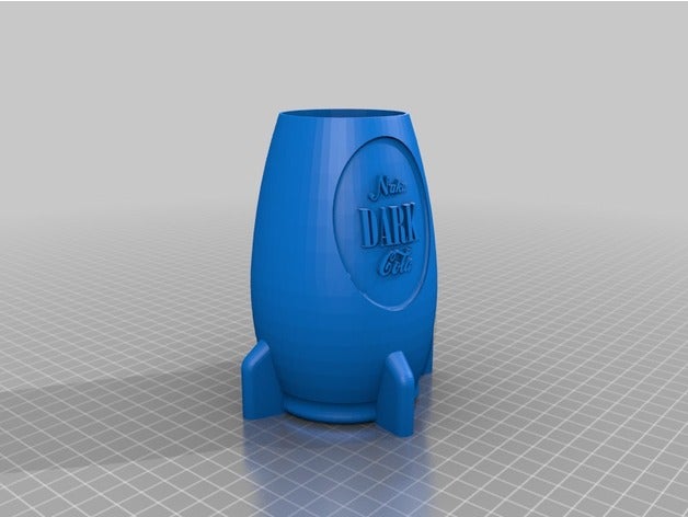nuke cola red bull food & drink 3D print model - Mito3D