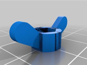 kanat m25 3d yazıcı parçaları yatak tesviye metrik * sitesi wingnuts 3d print model - Mito3D