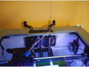 flashforge sognatore dremel overhead filamento di montaggio guida v2 Stampante 3d parti 3d print model - Mito3D
