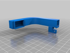 more printable version duct 3d printer parts 3d print model - Mito3D