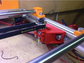 sigma3d - y axis tensioner 3d printer accessories y-axis 3d print model - Mito3D