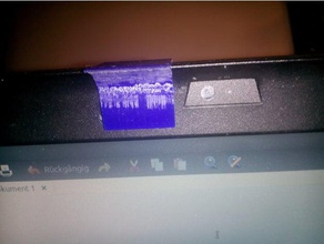 webcam tampa lenovo thinkpad câmera plug ligue a segurança de 3d print model - Mito3D