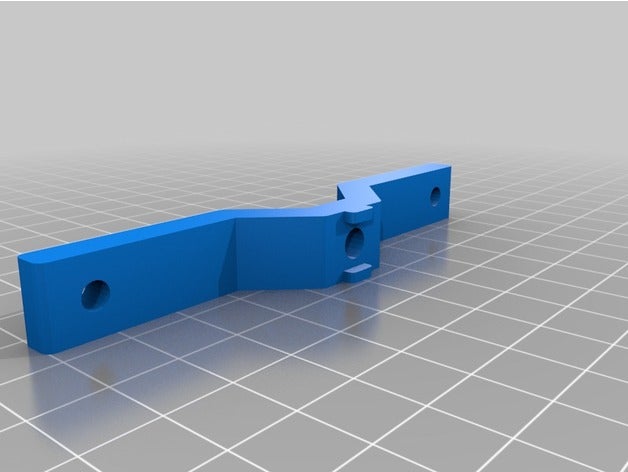 my customized psu bracket 3d printer parts 3D print model - Mito3D