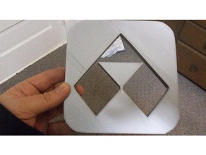 a alcoa logotipo texto sinais e logotipos de alumínio fabricação 3d print model - Mito3D