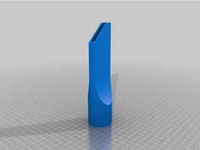 my customized vacuum cleaner crevice replacement parts 3d print model - Mito3D