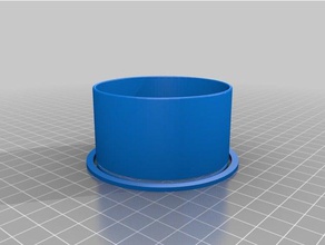 la membrana de titular fuentes casa personalizado 3d print model - Mito3D