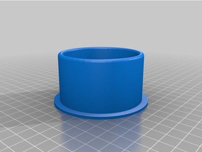 la membrana de soporte 2 fuentes casa personalizado 3d print model - Mito3D