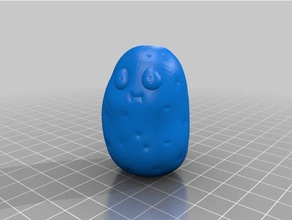 kawaii di patate sculture 3d print model - Mito3D