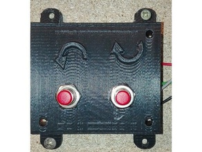 interruttore di supporto girare a sinistra, destra La stampa 3d arduino titolare pulsador 3d print model - Mito3D