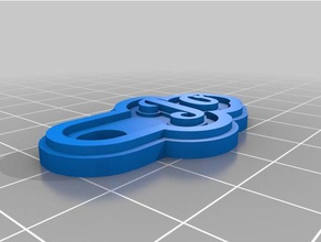 tt keychain keychains customized 3d print model - Mito3D