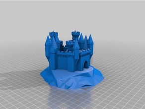 il mio personalizzato grand castle generatore edifici e strutture su misura 3d print model - Mito3D