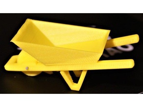 toy wheelbarrow & game accessories 3d print model - Mito3D