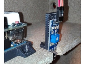 support infrared robotics arduino sensor 3d print model - Mito3D
