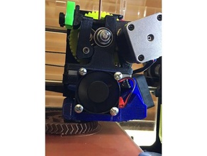 lulzbot mini - dual fan plus ventola / dissipatore di calore Stampante 3d parti condotto della 3d print model - Mito3D