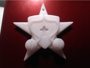 jojo joseph star decor battle tendency christmas ornament 3d print model - Mito3D