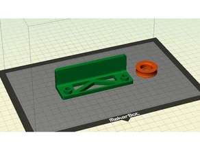 filament spool stand 3d printer accessories 3d print model - Mito3D
