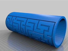 cilindro laberinto La impresión en 3d 3d print model - Mito3D