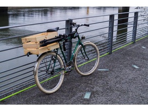 wooden box ikea mount bicycle sport & outdoors bike 3d print model - Mito3D