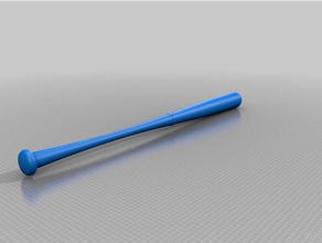baseball bat sport & outdoors 3d print model - Mito3D